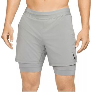 Nike Men's Flex Active 2 in 1 Yoga Shorts